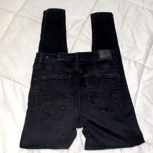 Next level stretch size 4 no holes in knees black jeans